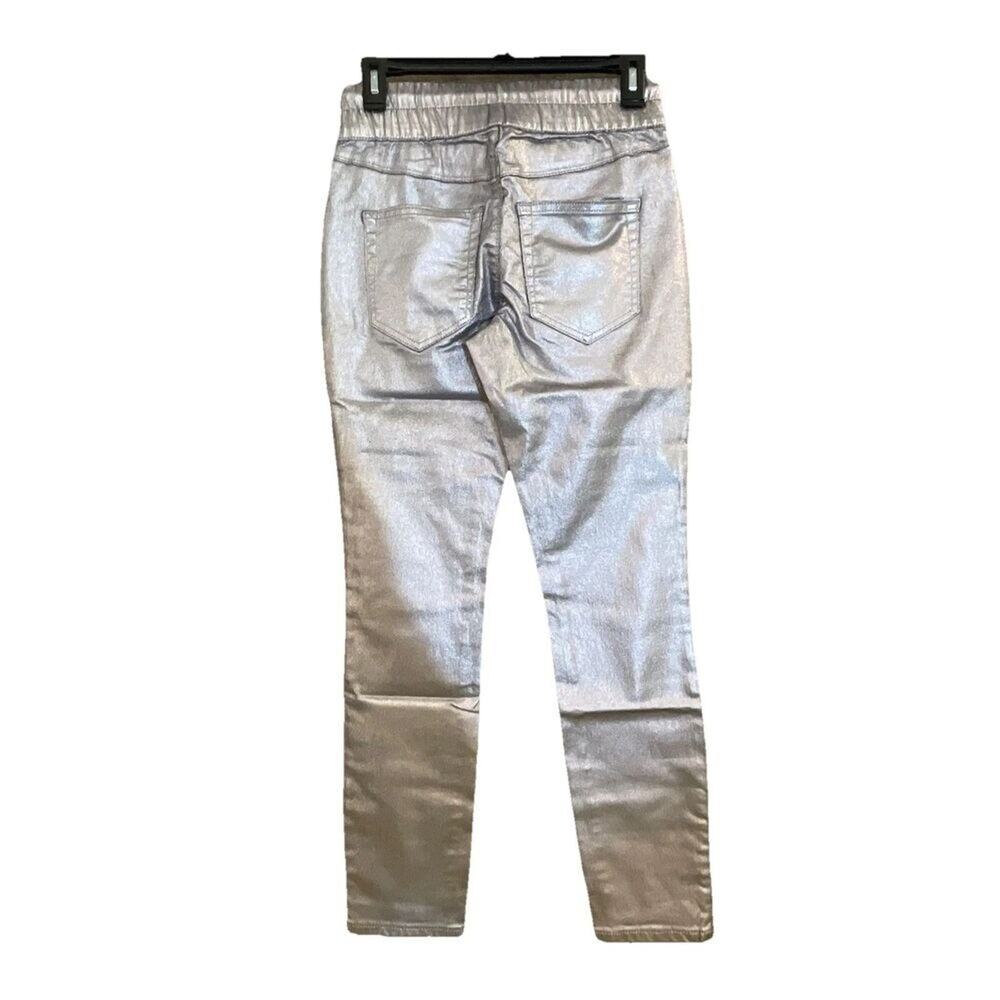 JUICY COUTURE Silver Gray Hollywood Skinny easy skinny pants, Women's Sz 2